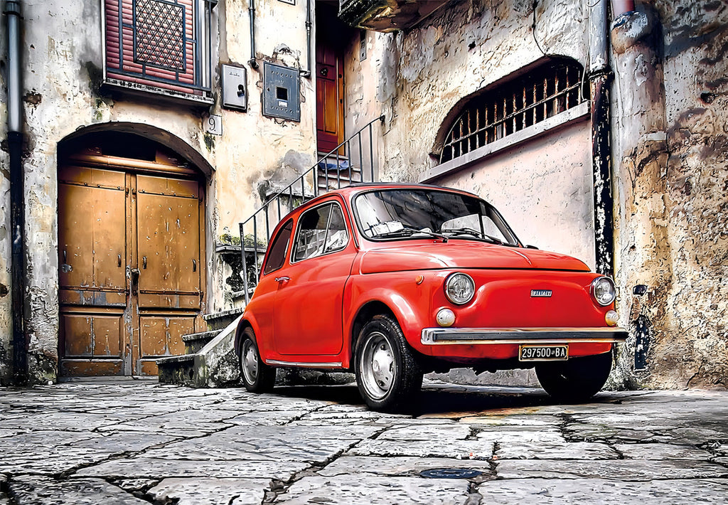 Puzzle Clementoni Auto Rojo De 500 Piezas