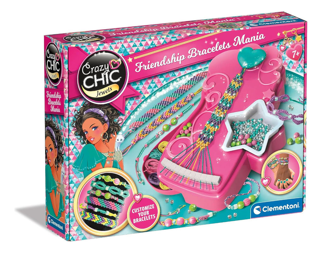 Kit De Brazaletes Friendship Bracelets Clementoni Crazy Chic