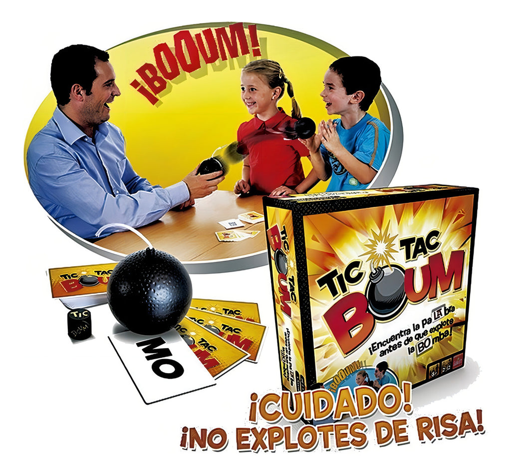 Juego De Mesa Tic Tac Boum Goliath