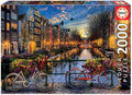 17127 Amsterdam Bicicletas Rompecabezas 2000 Piezas Educa