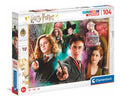 Rompecabezas Aliados De Harry Potter 104 Pz Clementoni Italia Gryffindor Hermione Granger Luna Lovegood Hogwarts