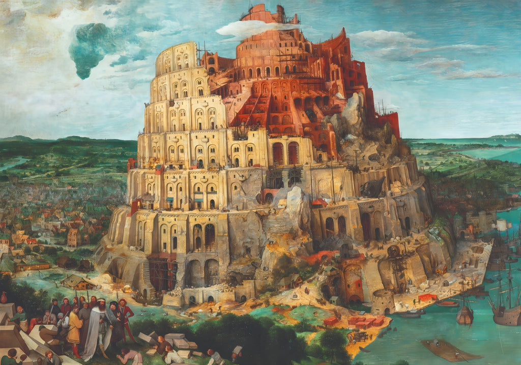 Rompecabezas Torre De Babel Arte Bruegel 1500 Pz Clementoni