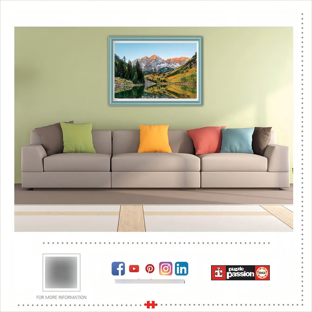Rompecabezas 2000pz Maroon Bells, Ee. Uu
