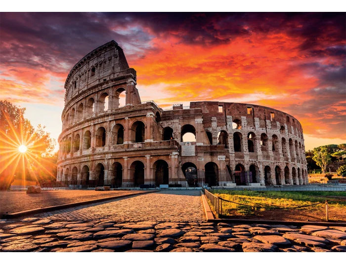 Rompecabezas Coliseo Roma 1000 Pz Clementoni Italia Historia