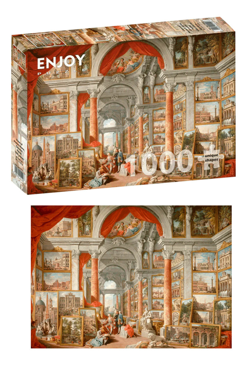 Enjoy Rompe Arte 1000 Pz Vistas De La Roma Moderna P. Panini