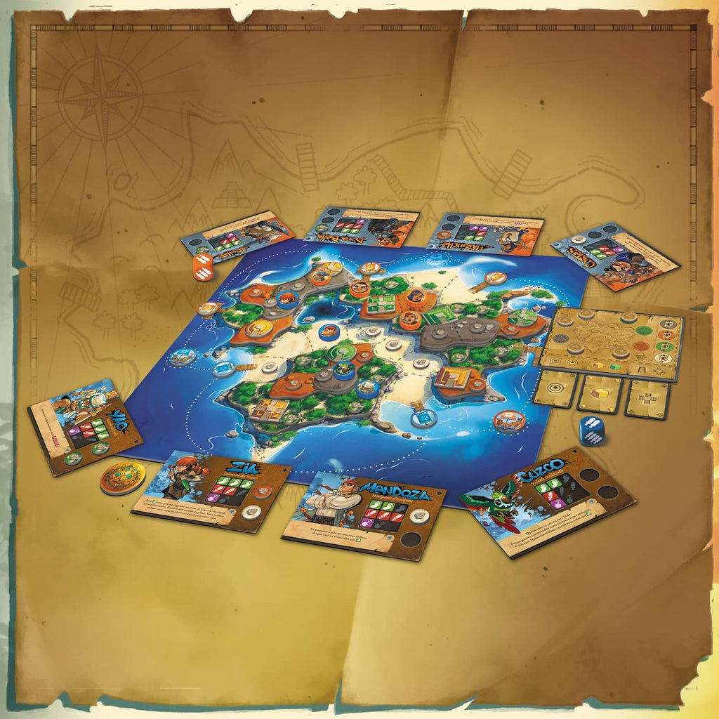 Aventuras En La Isla De Sol Juego De Mesa Español Sd Games