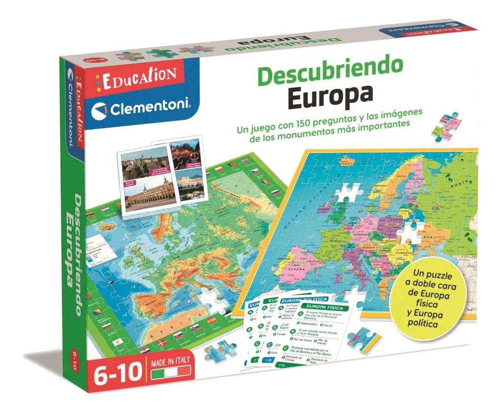 Descubriendo Europa Jugando Aprendo Clementoni