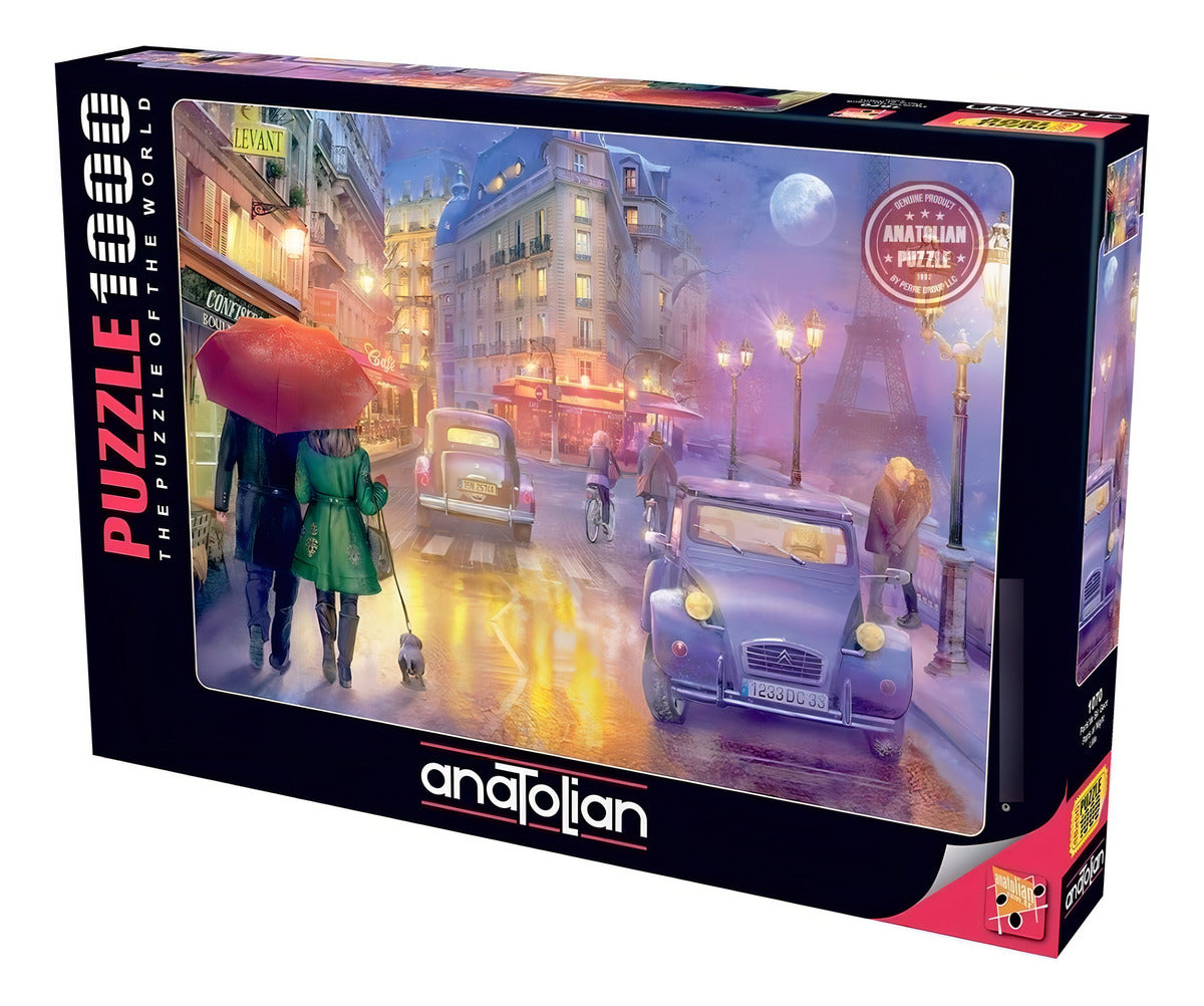 Rompecabezas Anatolian Lilia París De Noche 1000 Piezas 14+