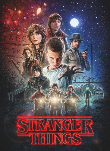 Rompecabezas Stranger Things Hawkins 1000 Pz Clementoni Italia Netflix Eleven Will