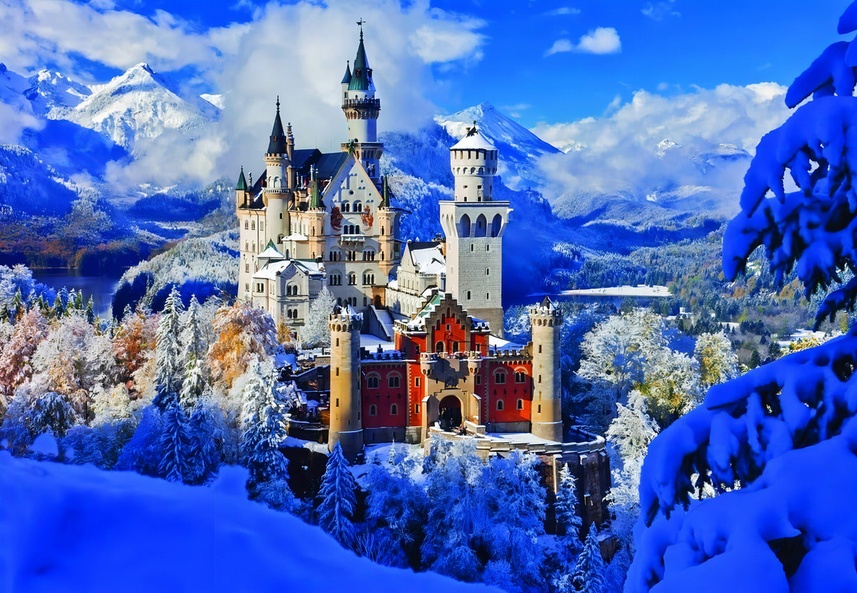 Rompecabezas Castillo Neuschwanstein 2000 Piezas Anatolian