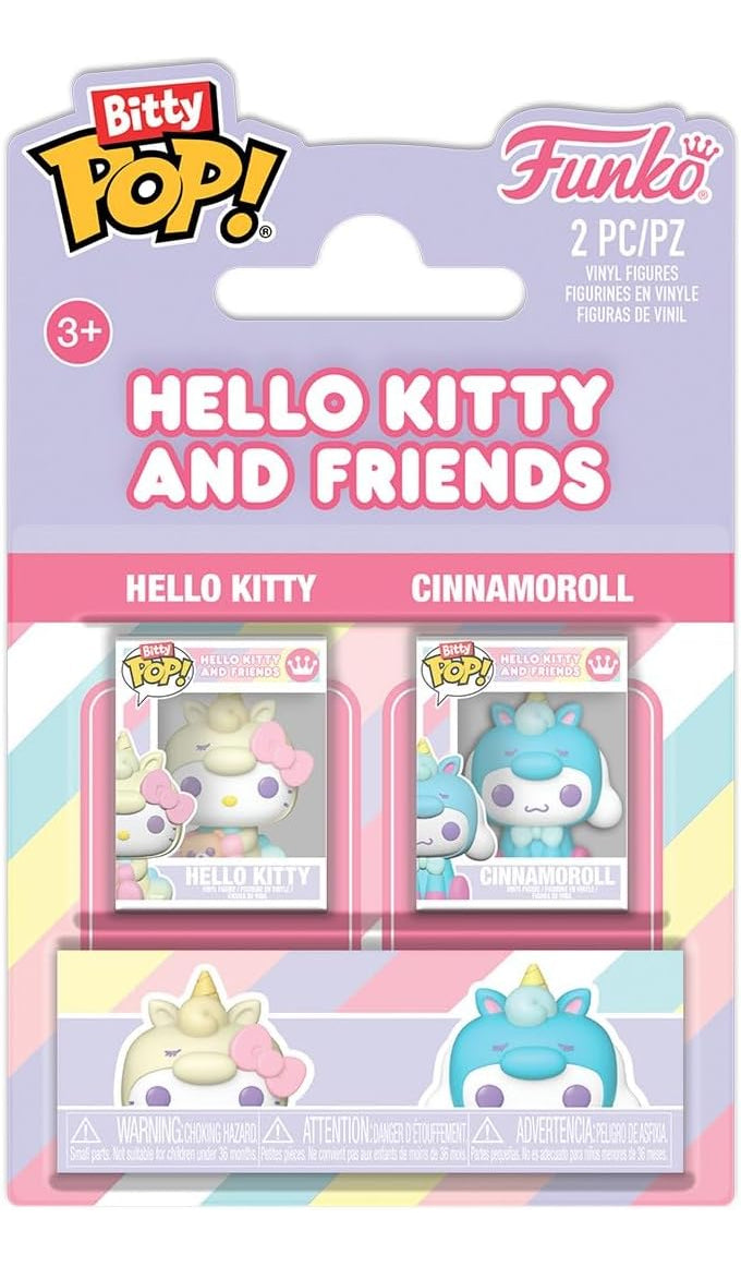 Funko Pop! Bitty 2-pack: Sanrio - Hello Kitty & Cinnamoroll