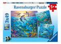 5149 Debajo Del Agua Rompecabezas Ravensburger 3x49 Piezas