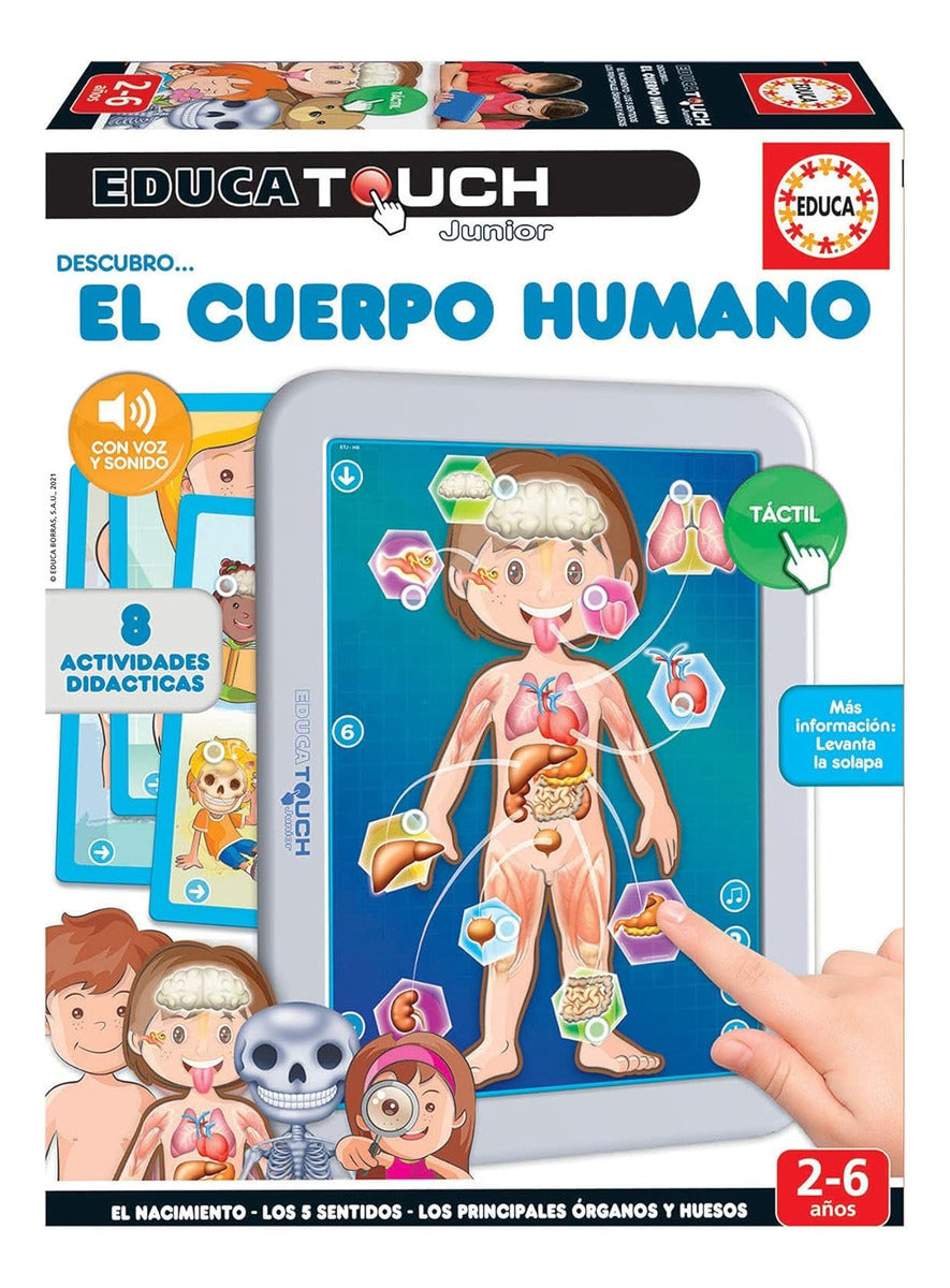 Educa Touch Jr El Cuerpo Humano 19174
