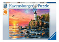16581 Faro Al Atardecer Rompecabezas 500 Pieza Ravensburger