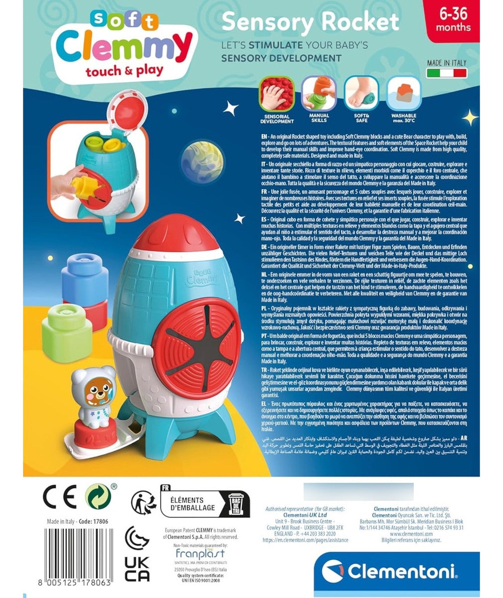 Juguete Space Rocket Baby Clemmy