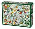 Rompecabezas Frutas Y Mariposas 1000 Pz Cobble Hill Natura