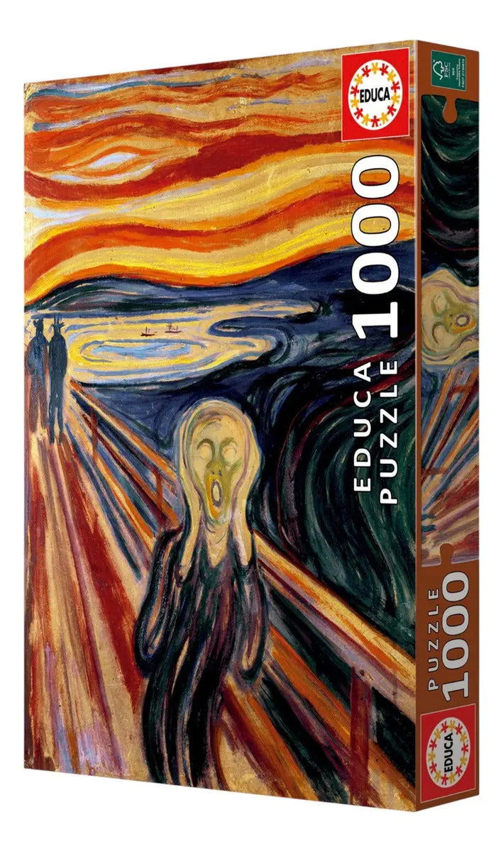 Rompecabezas 1000 Piezas El Grito Edvard Munch Educa