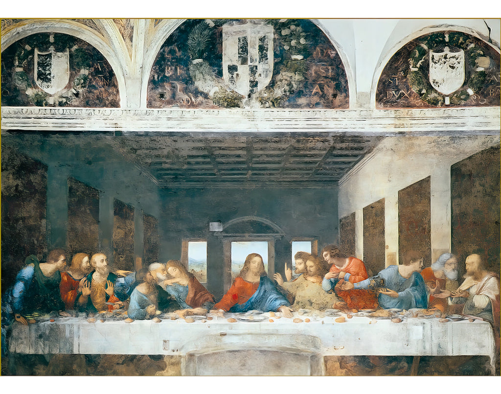 La Ultima Cena Da Vinci Rompecabezas 1000 Pz Ricordi