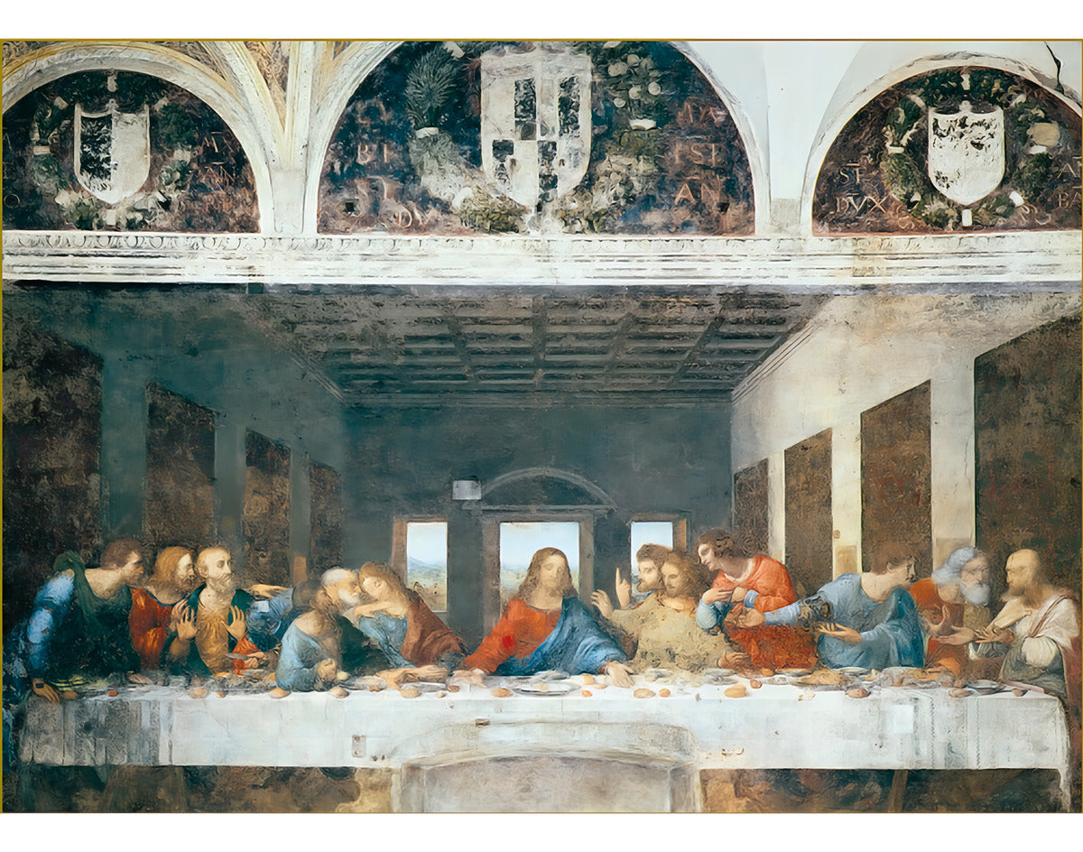 La Ultima Cena Da Vinci Rompecabezas 1000 Pz Ricordi