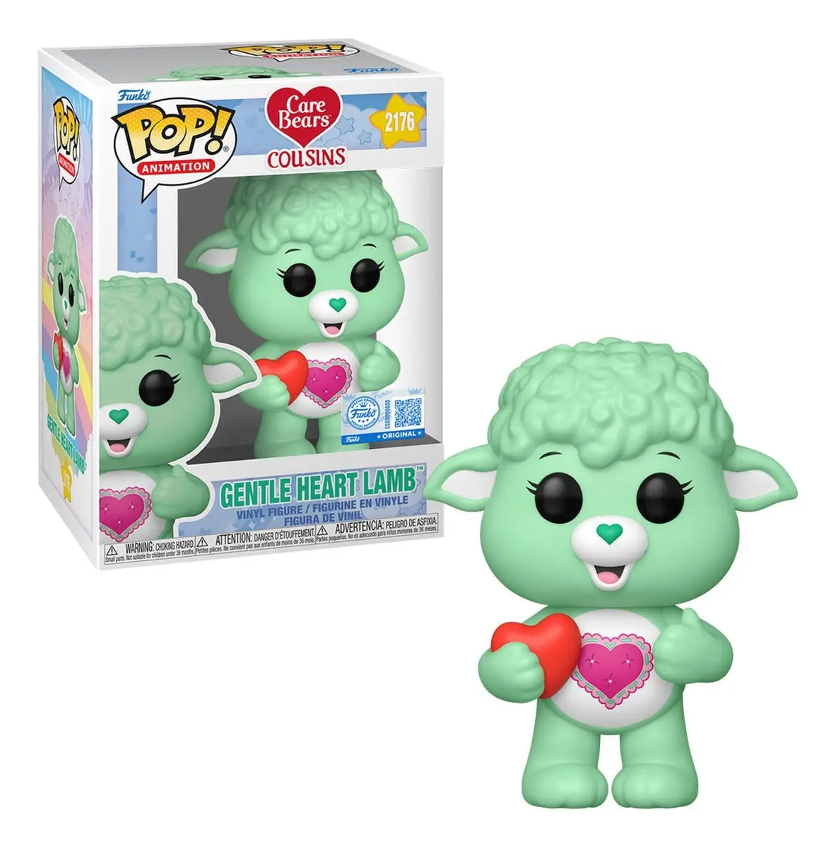 Funko Pop Care Bears And Cousins - Gentle Heart Lamb