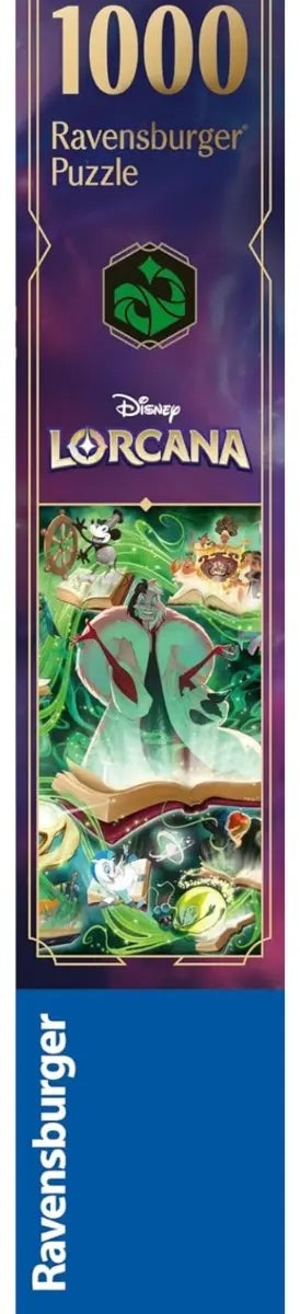Disney Lorcana Glimmers Of The Realm Puzzle 1000pzs Emerald
