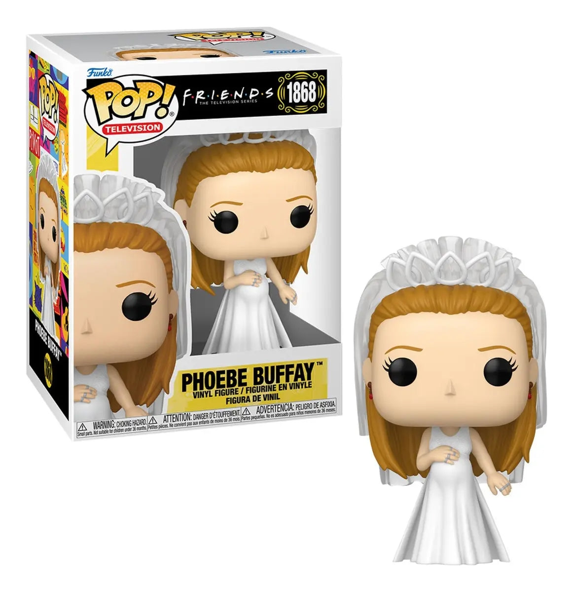 Funko Pop Tv: Friends - Phoebe Vestido De Novia