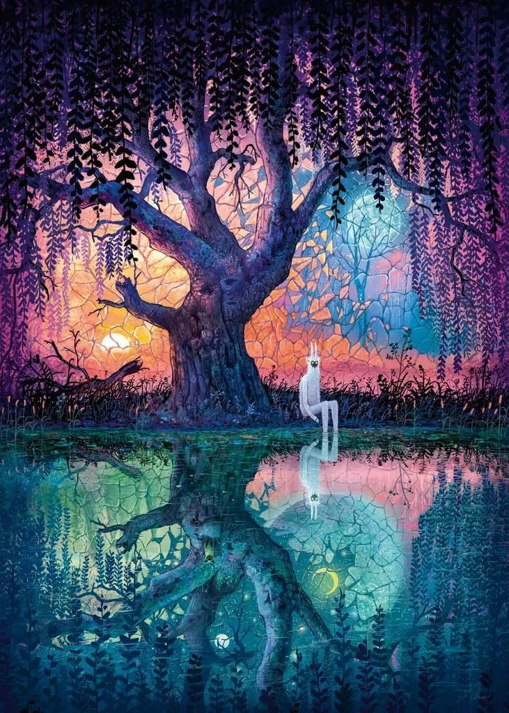 Heye Inner Mystic: Mundos Rojos Rompecabezas 1000 Piezas