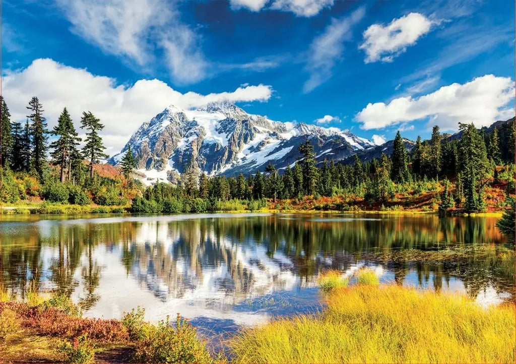 Rompecabezas De 3000 Pzs De Monte Shuksan En Washington Eeuu