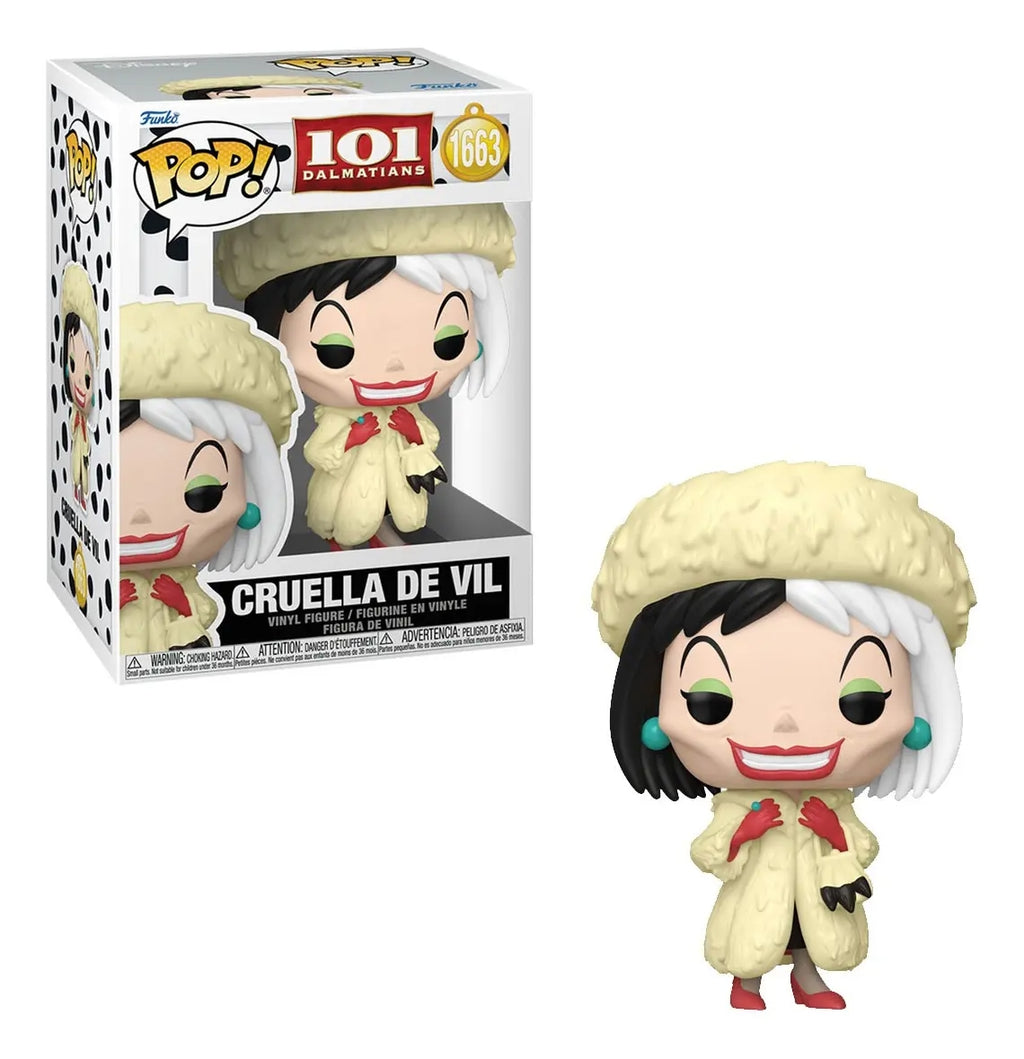 Funko Pop! 101 Dalmatas Cruella De Vil