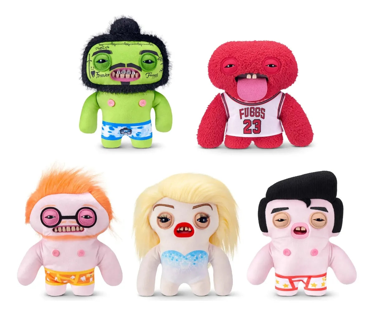 Peluche Gunky Goober Peluchón Raro Fuggler Fuggstars