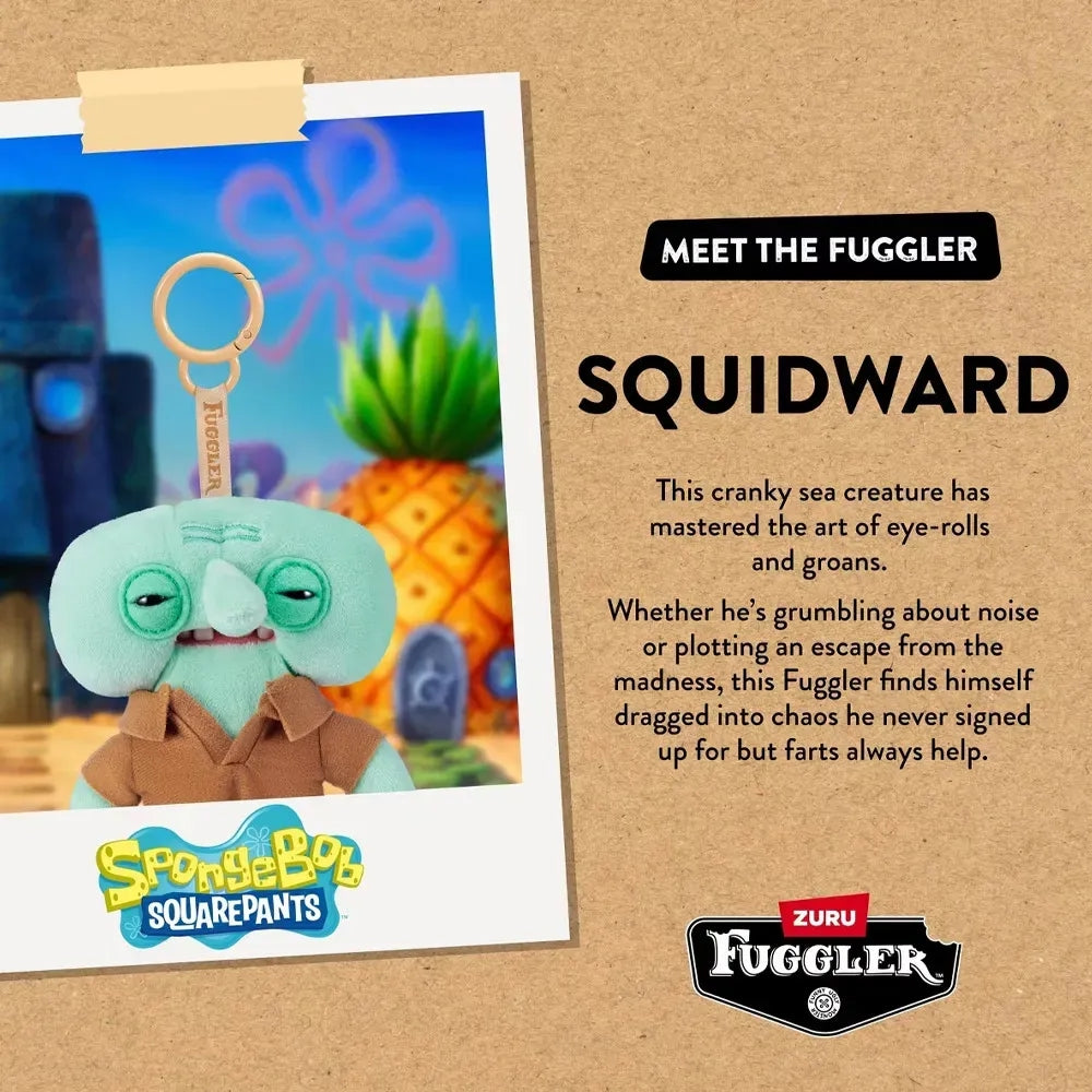 Peluche Calamardo Squidward Fuggler Spongebob Squarepants