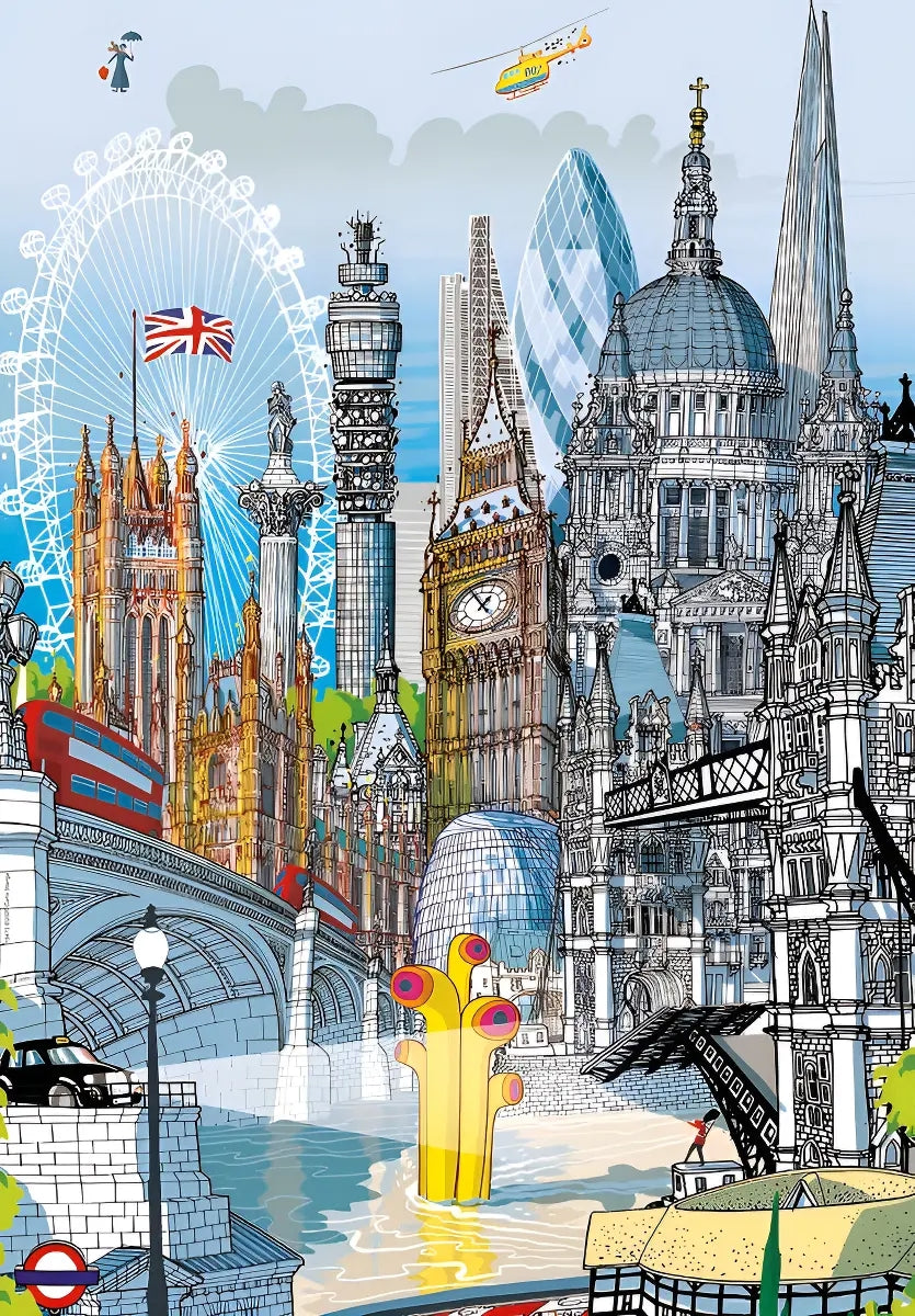 Puzzle 200 Piezas Londres Educa City