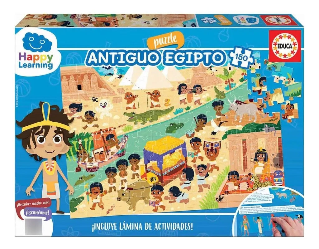 Puzzle Rompecabeza Didactico Egipto Educa 150 Piezas Atrix