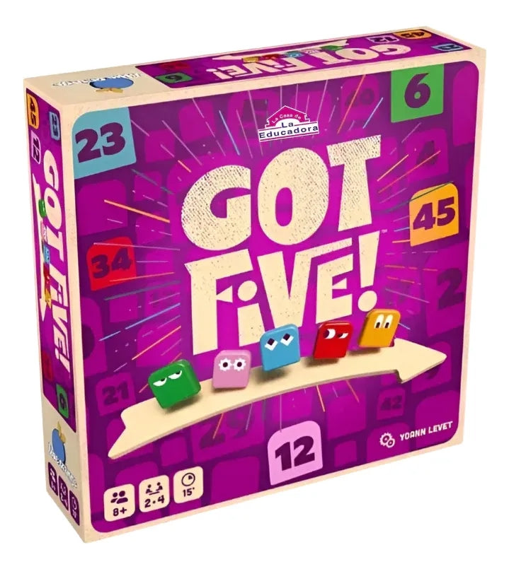 Got Five! Juego De Mesa En Español Blue Orange