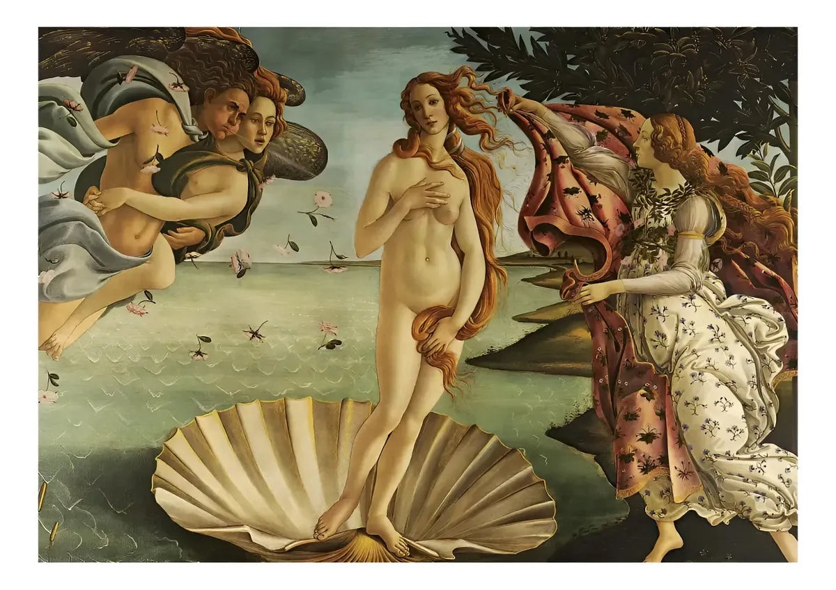 Rompecabezas Puzzle El Nacimiento De Venus 1000 Pcs Educa