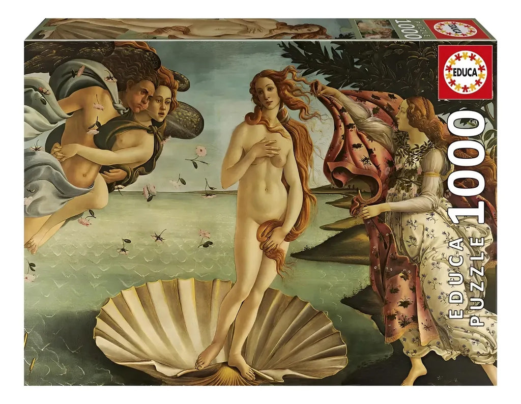 Rompecabezas Puzzle El Nacimiento De Venus 1000 Pcs Educa
