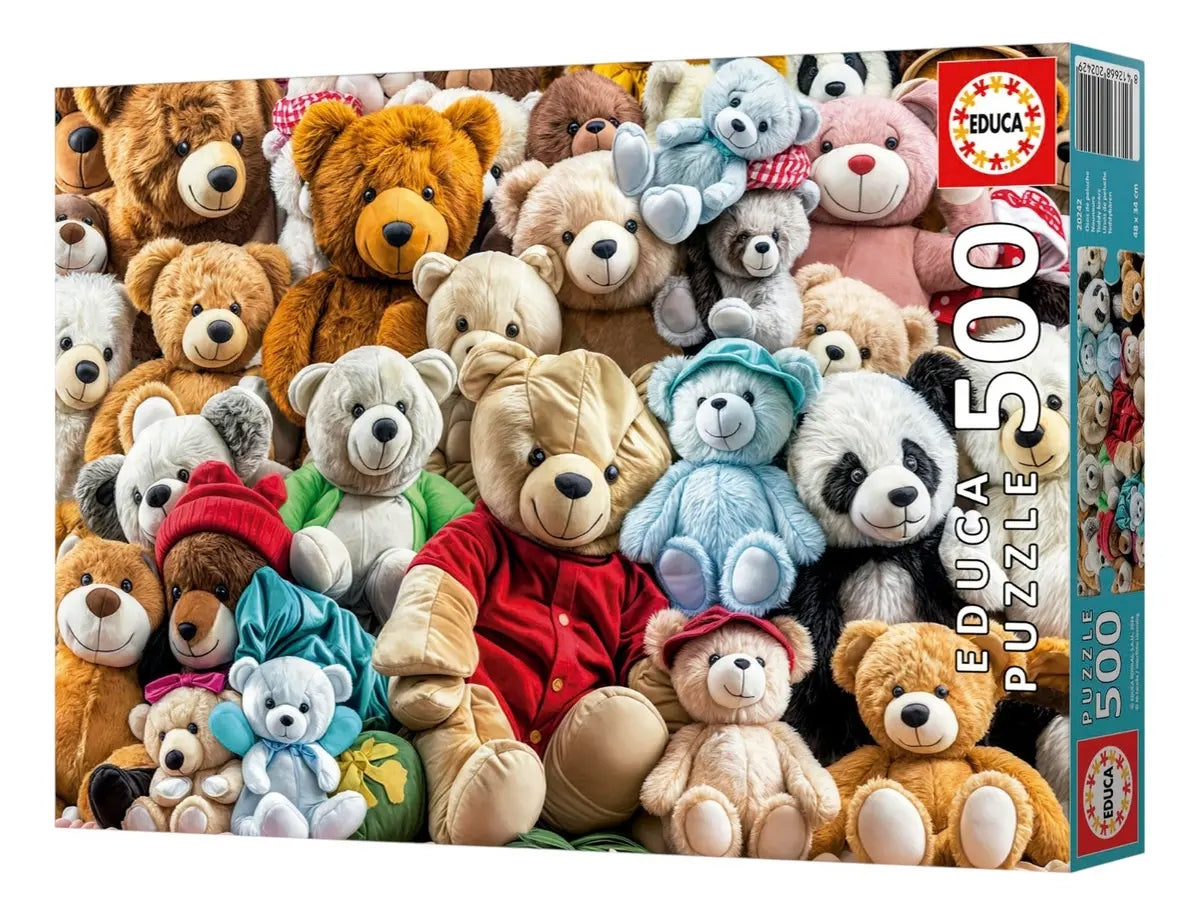 Rompecabezas 500 Piezas Ositos De Peluche Educa