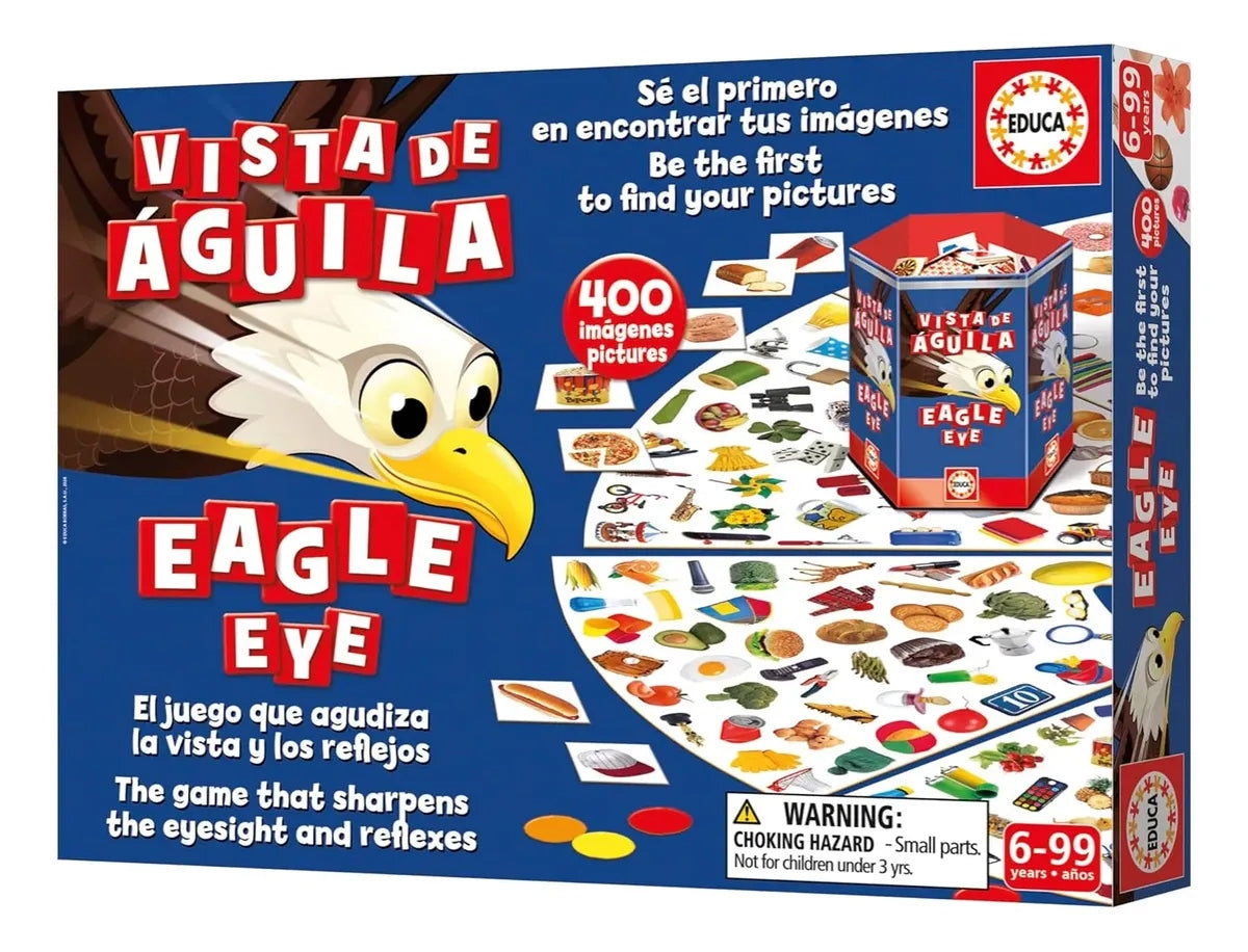 Juego De Mesa Vista De Aguila Educa 400 Imágenes