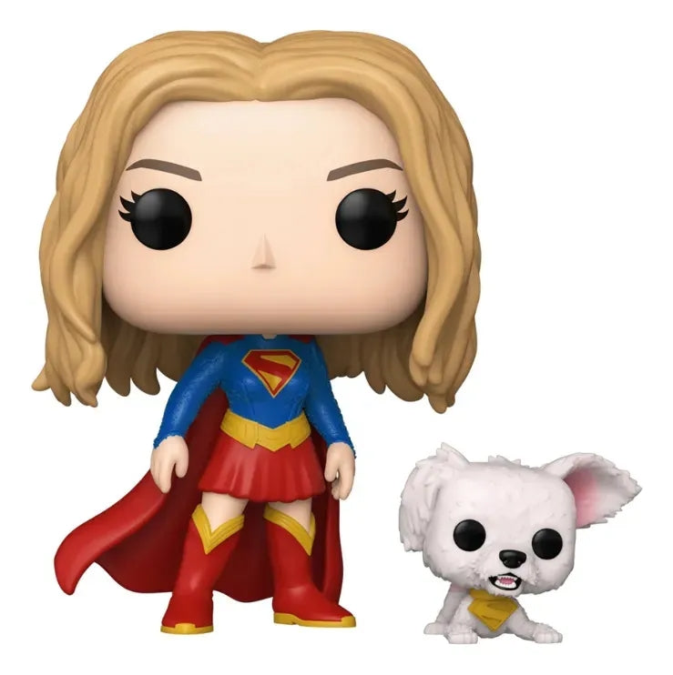 Funko Pop Supergirl With Puppy Krypto #633