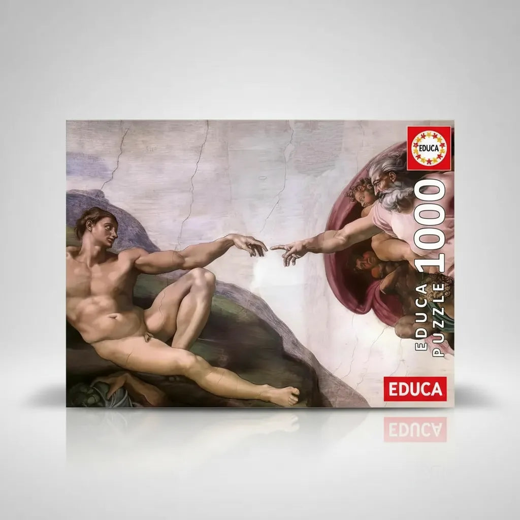 Rompecabezas La Creación De Adán 1000 Piezas Educa