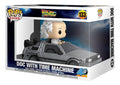 FUNKO POP Deluxe! Rides Back to the future Doc Brown