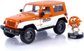 Vehículo a escala Jada Toys Jeep Wrangler 2007 Jeep