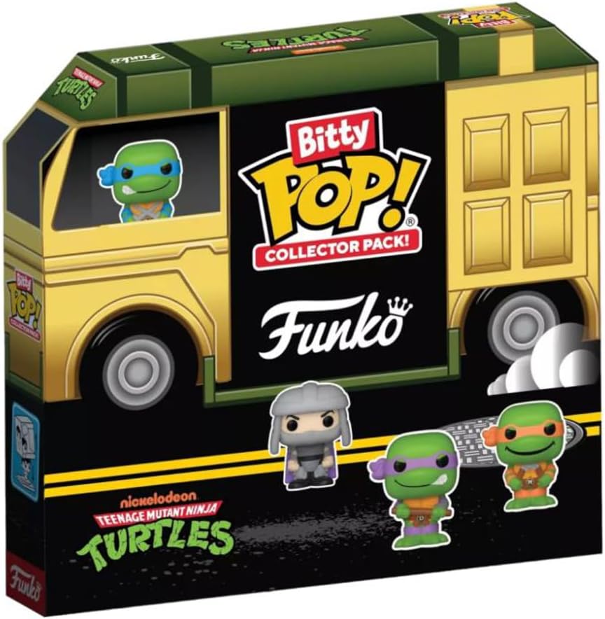 Funko Set Funko Bitty POP! Teenage Mutant Ninja Turtles Tortugas Ninja